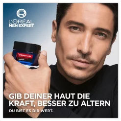L'Oréal Men Expert Power Age Nachtcrème - Hydratatie & Versteviging geeft kracht
