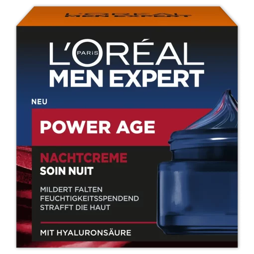 L'Oréal Men Expert Power Age Nachtcrème - Hydratatie & Versteviging