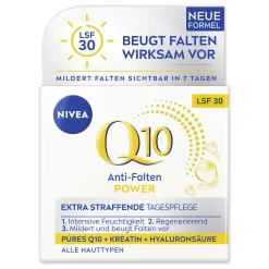 NIVEA Q10 Anti-Rimpel Dagcrème SPF 30 - Hydratatie & Bescherming verpakking voorzijde