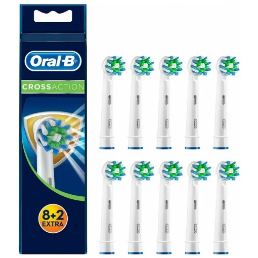 Oral-B Opzetborstels Cross Action 10 stuks