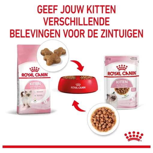 Royal Canin Kitten In Gravy - Kattenvoer 12 x 85 gram