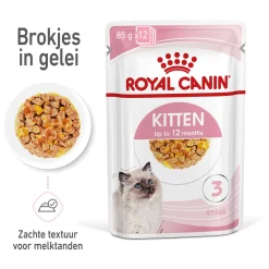 Royal Canin Kitten Portie Jelly - Kattenvoer 12 x 85 gram