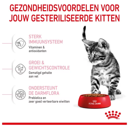 Royal Canin Kitten Sterilised - Kattenvoer - 2 kg