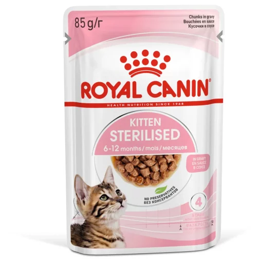 Royal Canin Kitten Sterilised Gravy - Kattenvoer 12 x 85 gram