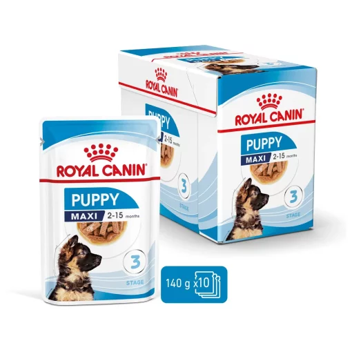 Royal Canin Maxi Puppy Hondenvoer 10 x 140 gram