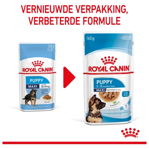 Royal Canin Maxi Puppy Hondenvoer 10 x 140 gram