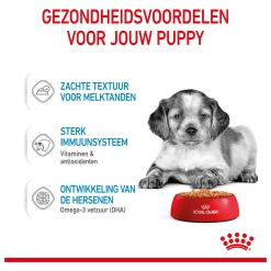 Royal Canin Medium Puppy Hondenvoer 10 x 140 gram 15 Royal Canin Medium Puppy Hondenvoer 10 x 140 gram