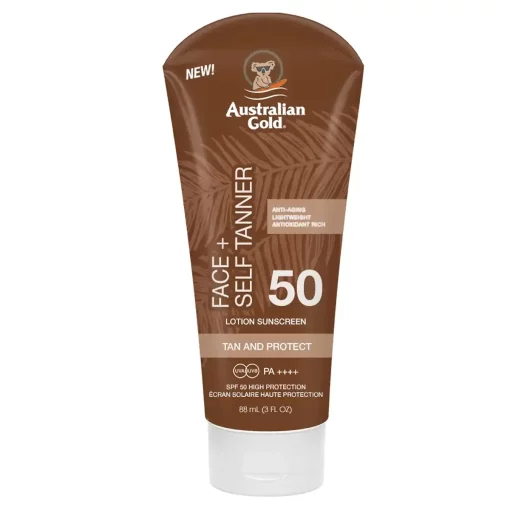 Australian Gold Face SPF50 Self-Tanner 88ml