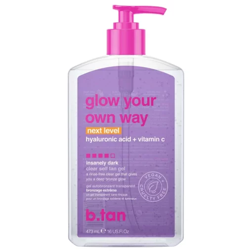 B.tan Glow Your Own Way Insanely Dark Zelfbruiner Gel 473 ml