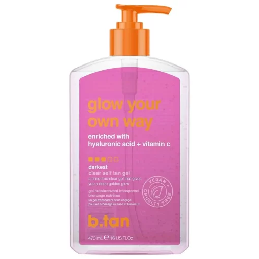 B.tan Glow Your Own Way Self Tanner 473ml