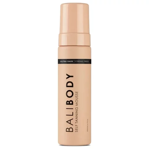 Bali Body Ultra Dark Self Tanning Mousse 200ml Vegan & Streeploos