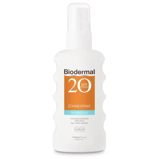 Biodermal Hydra Plus Zonnespray SPF20 175ml Hydraterend & beschermend