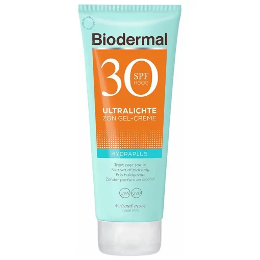 Biodermal Hydraplus SPF30 150ml Ultralichte zonbescherming