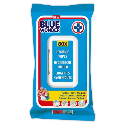 Blue Wonder Hygienische Doekjes 480 stuks (6x80) - Afbeelding 2