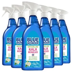 Blue Wonder Natuurlijke Kalkreiniger (6x750ml) Krachtig & Duurzaam