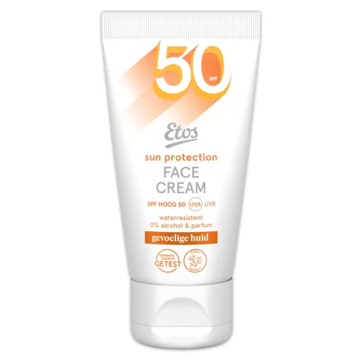 Etos Sun Face Cream Sensitive SPF30 50ml