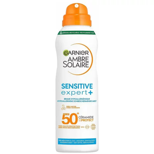 Garnier Ambre Solaire SPF50 Mist 150ml Gevoelige Huid & Waterresistent