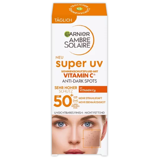 Garnier Ambre Solaire Sun Fluid Face Super UV SPF50