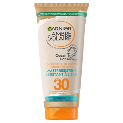 Garnier Ambre Solaire Waterresistente Beschermende Zonnebrandmelk SPF30 175ml