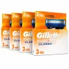 Gillette Fusion 5 Classic 12-Pack Glad scheren zonder irritatie