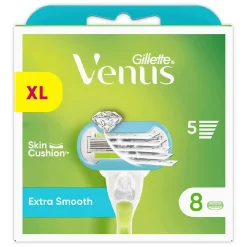 Gillette Venus Extra Smooth 8-pack navulmesjes voor een glad resultaat