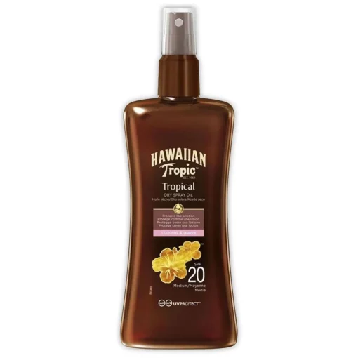 Hawaiian Tropic Protective Dry Spray Oil SPF20 200ml