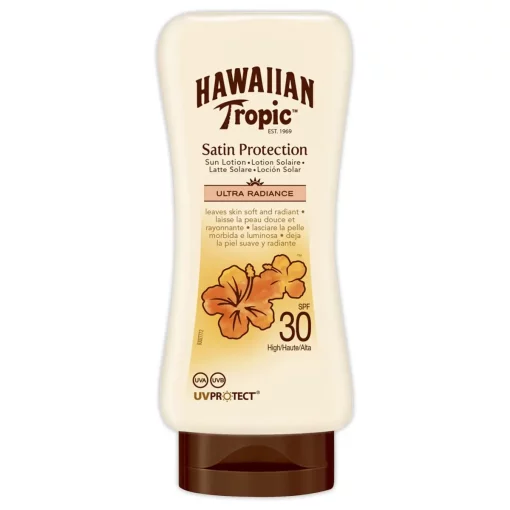 Hawaiian Tropic Satin Protection SPF30 180ml Hydratatie & Bescherming