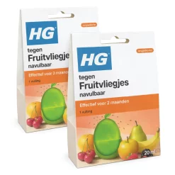 2x HG Fruitvliegjesval