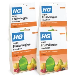 4x HG Fruitvliegjesval