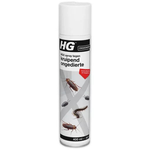 HGX Spray Tegen Kruipend Ongedierte (400ml) 6 Weken Bescherming!