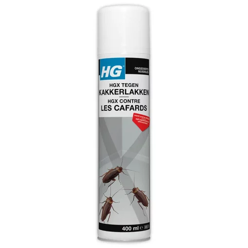 HGX Tegen Kakkerlakken (400ml) Effectieve en Geurloze Spray