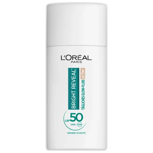 L’Oréal Bright Reveal SPF50 flacon voorzijde