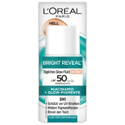 L’Oréal Bright Reveal SPF50 verpakking voorzijde