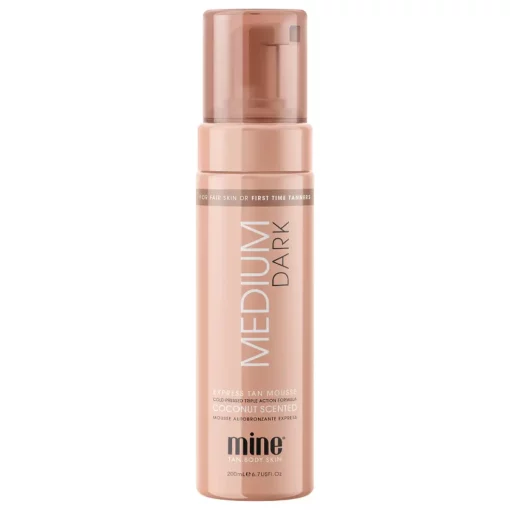 Minetan Medium Dark Tanning Foam 200ml Zelfbruiningsmousse