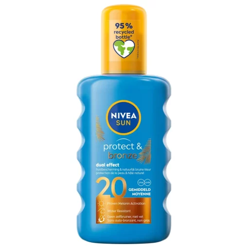 Nivea Sun Protect & Bronze SPF20 200ml