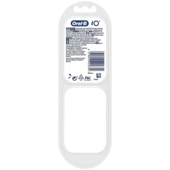 Oral-B iO Radiant White Opzetborstels 4-Pack achterzijde