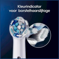 Oral-B iO Ultimate Clean Opzetborstels 4-Pack kleurindicator