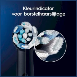 Oral-B iO Ultimate Clean Opzetborstels 4-Pack Diepe reiniging kleurindicator