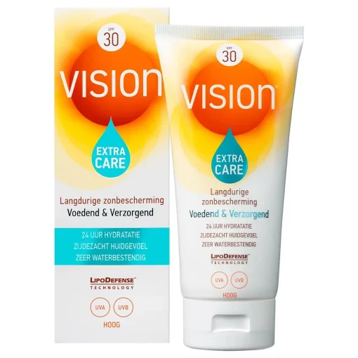 Vision Extra Care SPF50 Zonnebrand Factor 50 185ml