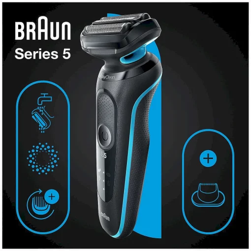 Braun 51-M1200s Nat en Droog Elektrisch Scheerapparaat