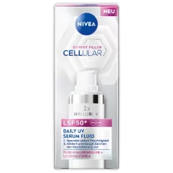 Nivea Cellular SPF50 Dagcrème 30ml Hydratatie & UV-bescherming voorzijde verpakking