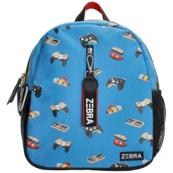 Zebra Trends Boys Rugzak Aquablauw voorzijde