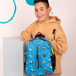 Zebra Trends Boys Rugzak Aquablauw Model