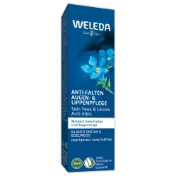 Weleda Oog en Lippenverzorging 10ml voorzijde zerpakking