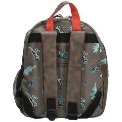 Zebra Trends Dinos Rugzak Grijs achterzijde