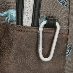 Zebra Trends Dinos Rugzak Grijs detail