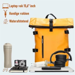 Beagles Tokyo Rugzak 15.6 inch Waterproof en Urban