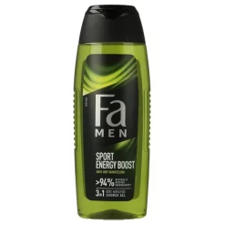 Fa Men Power Boost Douchegel 250ml Fris & Verzorgd Na Elke Douche