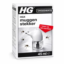 HGX Muggenstekker - Reukloze bescherming tegen muggen