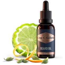 King C Gillette Baardolie 30ml geur